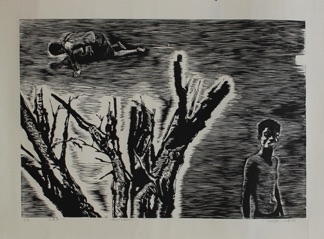 Xiao Chire 肖炽热
Untitled
Woodcut 600mm x 800mm